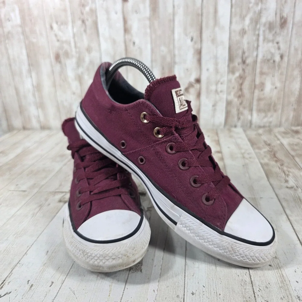 Converse Chuck Taylor All Star Madison Burgundy Maroon Sneakers 561739F Womens 9 - Picture 8 of 8